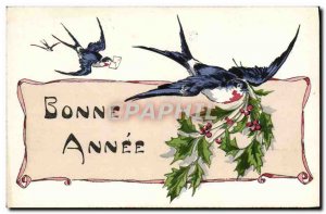 Old Postcard Fantasy Bonen Swallow years