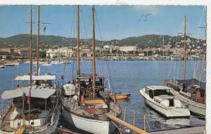 BF30931 cannes le port ship  france front/back image