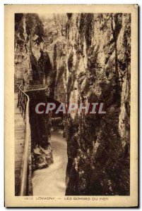 Old Postcard Lovagny Les Gorges Du Fier