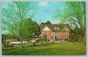 Montgomery AL~Pineview Clinic~Handicapped Children Play~Merry Go Round~1963