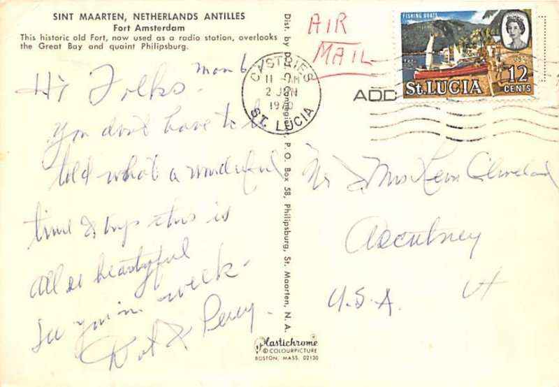 Fort Amsterdam, Sint Maarten, N.A. 