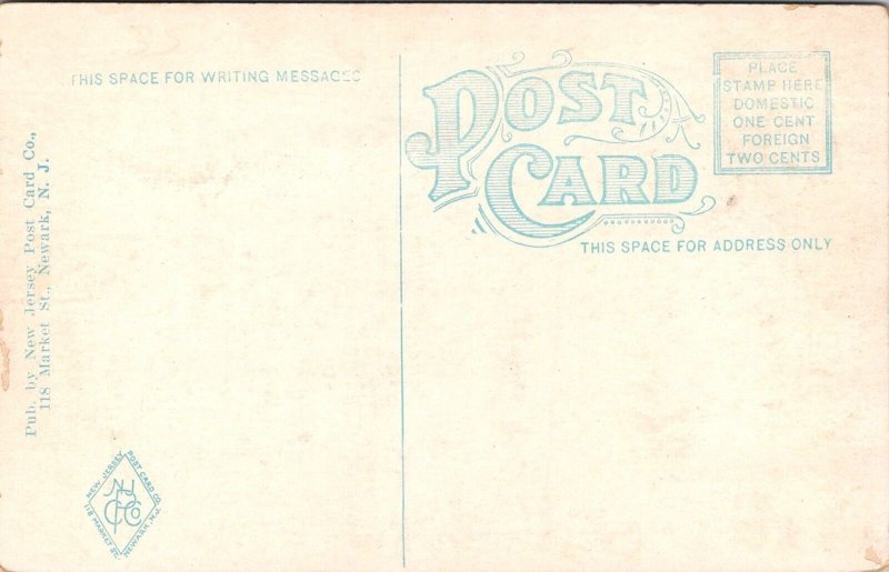 Glenfield Park, Montclair NJ Vintage Postcard C34