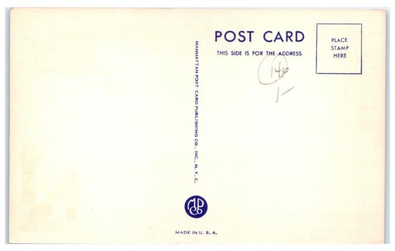 Mid-1900s Chrysler Building, New York City Postcard