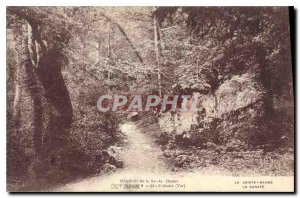 Old Postcard La Sainte Baume Le Canape