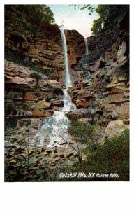 Postcard WATER SCENE Catskill Mountains New York NY AS9102