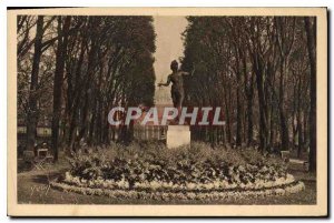 Postcard Old Paris Luxembourg Garden