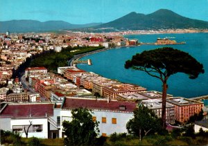 Italy Napoli Panorama General View