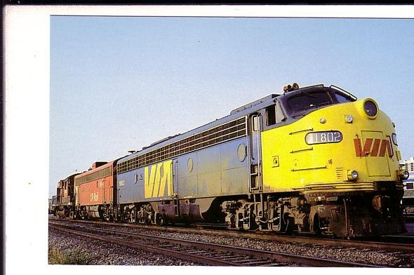 VIA Railway Train, Winnipeg, Manitoba,