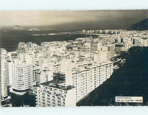 old rppc COPACABANA BUILDINGS Rio De Janeiro Brazil HM1817