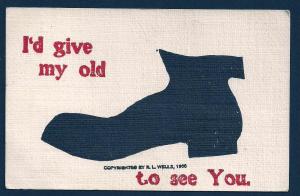 'I'd Give My Old Shoe to See You' used c1907