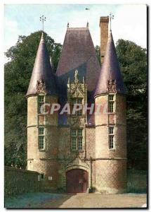 Postcard Old Carrouges Chateau le chateau of Chateau & # 39entree
