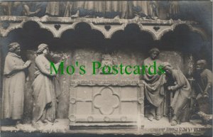 France Postcard - Sculpture, Notre Dame, Amiens RS25731