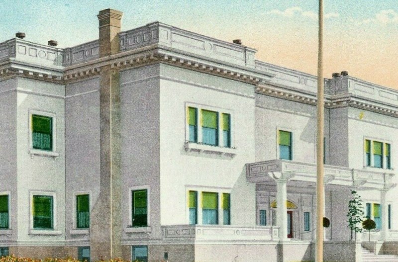 Postcard Early View of Elk's Home in Alameda, CA   T7