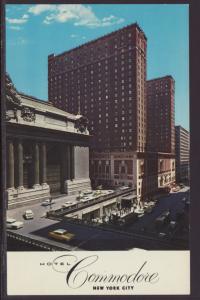 Hotel Commodore,New York,NY Postcard