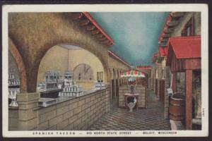 Spanish Tavern,Beloit,WI Postcard 