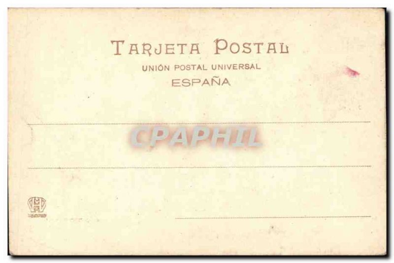 Old Postcard Sevilla Torre Del Oro