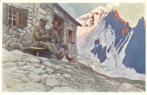Austrian painter graphic artist mountaineer Otto Barth alpinism refuge cottage
