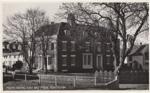 Youth Hostel East Bay House Colchester Essex YHA Mint Postcard