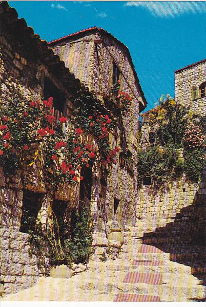 France Eze French Riviera Veille rue pittoresque