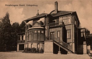 Sweden Grängesberg Hotell Grangesberg Vintage Postcard 08.92