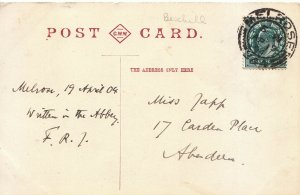 Family History Postcard - Japp - Carden Place - Aberdeen - Ref 2402A