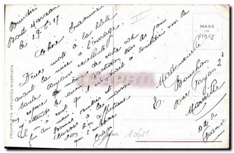 Old Postcard Fantasy Illustrator Cavalleria