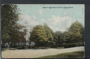 Essex Postcard - Road To High Beech Church, Epping Forest  T5143