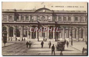 Bordeaux Old Postcard L & # City 39hotel