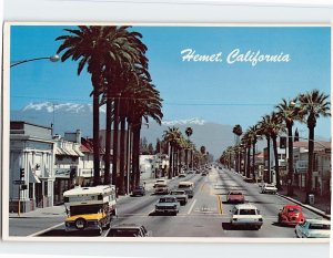 Postcard Hemet, California