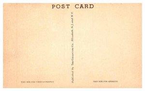 Postcard BUILDING SCENE Amherst Massachusetts MA AS9474