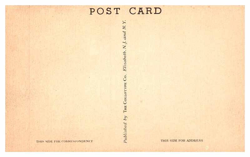 Postcard BUILDING SCENE Amherst Massachusetts MA AS9474