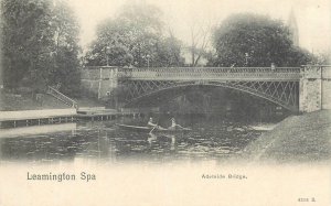 Post card England Leamington Spa Adelaide Bridge