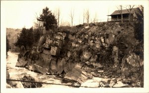 RPPC The Gorge West Chesterfield MA c1932 Vintage Postcard X16