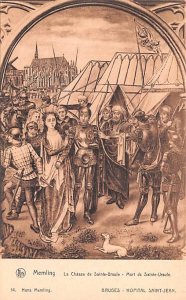 La Chasse de Sainte Ursule Belgium Postcard