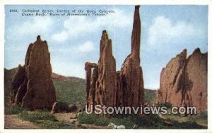 Cathedral Spires - Garden of the Gods, Colorado CO