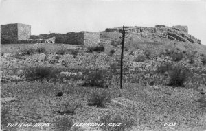 Clarkdale Arizona Tuzigoot Ruins C-3531940s RPPC Photo Postcard 21-3902