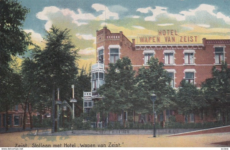 ZEIST (Utrecht), Netherlands, 1900-10s ; Slollaan met Hotel Wapen van Zeist