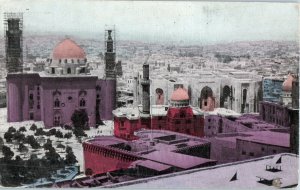 View of Cairo Egypt Vintage Postcard