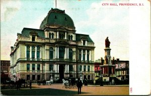 City Hall Building Providence Rhode Island RI UNP UDB 1900s Postcard A1