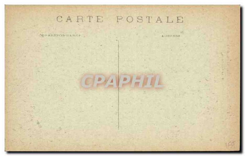 Paris Postcard Old Statue Strasbourg Place de la Concorde