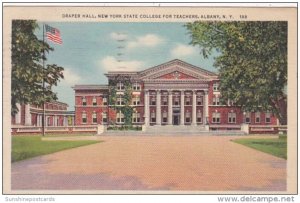 New York Albany Draper Hall New York State Teachers College 1937 Curteich