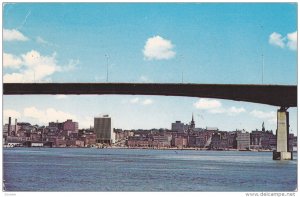 The Skyline of Saint John,  New Brunswick,  Canada,  PU_1970