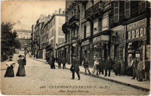 CPA CLERMONT-FERRAND - Rue St-Herem (72963)
