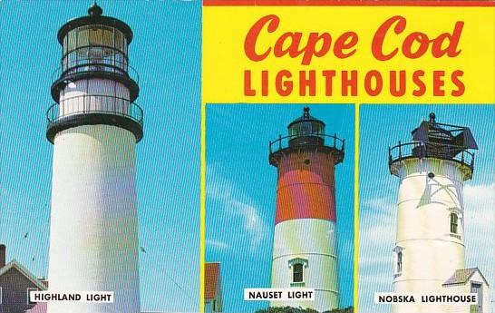 Highland Nauset & Nobska Lighthouses Cape Cod Massachusetts