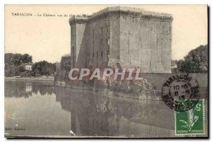 Old Postcard Tarascon Chateau view of Cote du Rhone