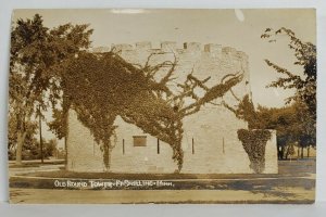 MN Ft Snelling Minnesota RPPC Old Round Tower St Paul to Eugene OR Postcard T12