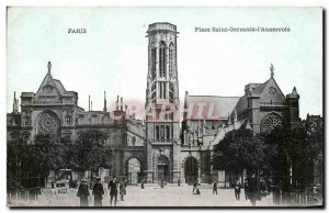 Paris Postcard Old Place Saint Germain l & # 39auxerrois