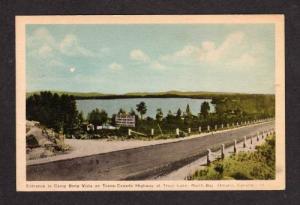 ON Camp Bona Vista Lk Trout NORTH BAY ONTARIO Postcard