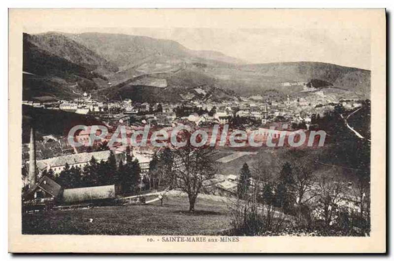 Postcard Old Saint Marie Aux Mines