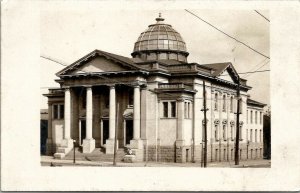 Orange Texas RPPC First Presbyterian Church c1910  Real Photo Postcard T18